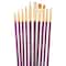 Royal &#x26; Langnickel&#xAE; Golden Taklon White Bristle 10 Piece Brush Set
